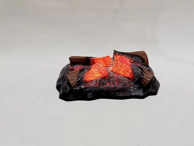 Registros de fuego falsos parpadeantes, recargables