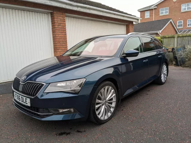 Skoda Superb SE L Executive TDI 190bhp DSG ACC + EXTRAS Estate 2016 FSH 1 Owner