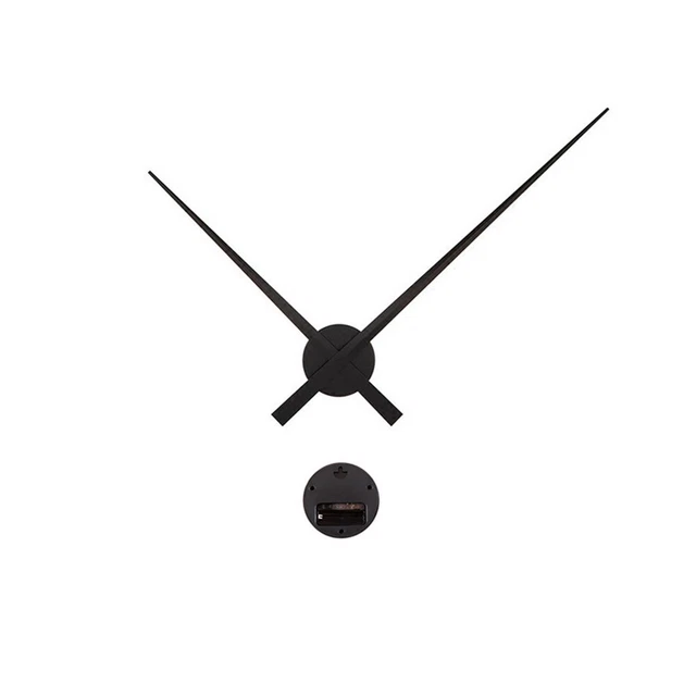 1PC Black Large Clock Hands Large Clock Mechanism Wall Clock Mechanism Kit