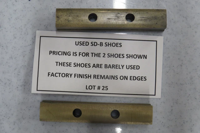 Sunnen Sd-B Shoes For P28 Mandrel -   Package Of 2 - Very Little Use - Lot #25