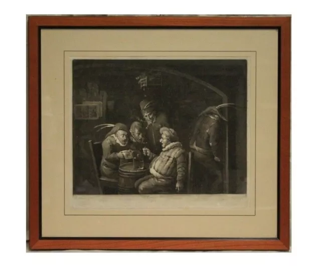 Richard Earlom (1743-1822) Original Gravur All´ Aquatinta, 1768 / Cod. 15441