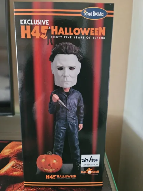 Royal Bobbles Halloween Michael Myers Bobble head Limited 500 H45 Convention Exc