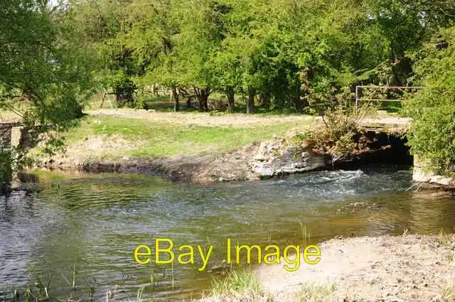Photo 6x4 River Thame Chearsley River Thame emerges from a weir by the Th c2007