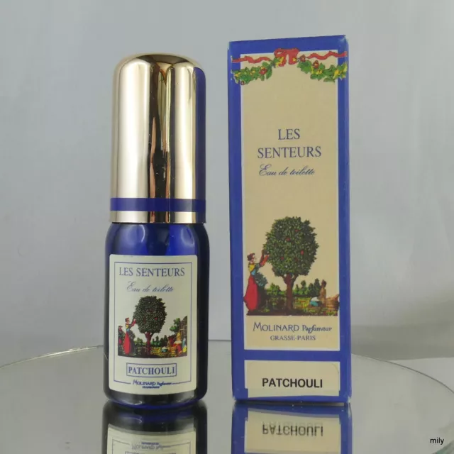 PARFUM MOLINARD LES SENTEURS  PATCHOULI NEUF 15ml