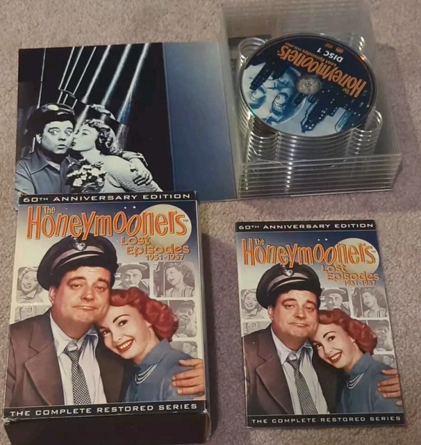 THE HONEYMOONERS LOST Episodes 19511957 Restored DVD Box Set 2011