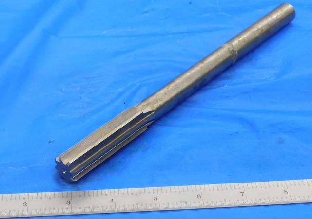 0.7505 OD HSS REAMER 8 FL .7505 3/4 .7500 +.0005 OVERSIZE 19 mm