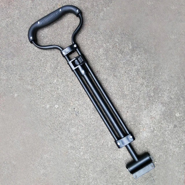Maniglia telescopica per carro pieghevole design ergonomico per presa confortevo