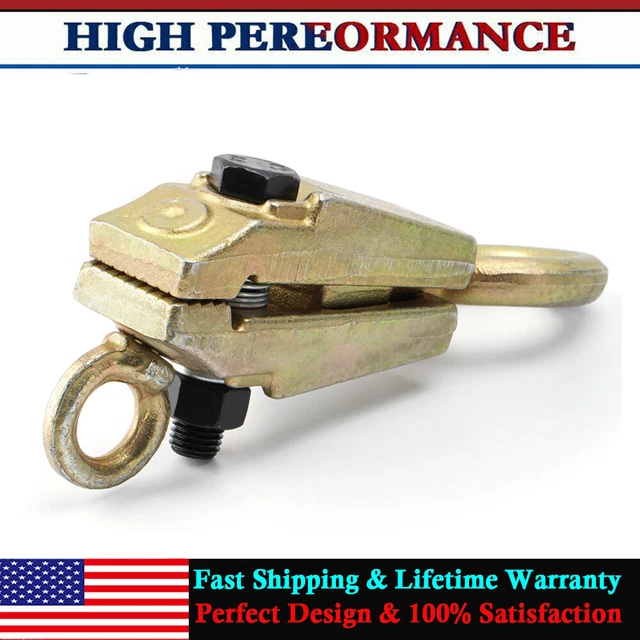 5 Ton 2 Way Car Body Repair Tool Pull Clamp Frame Dent Puller Self-tightening US