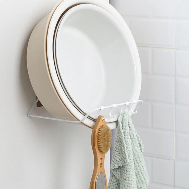 YOSOO Crochets Adhésifs Crochet De Rangement Pour Lavabo (rose) - Bricolage