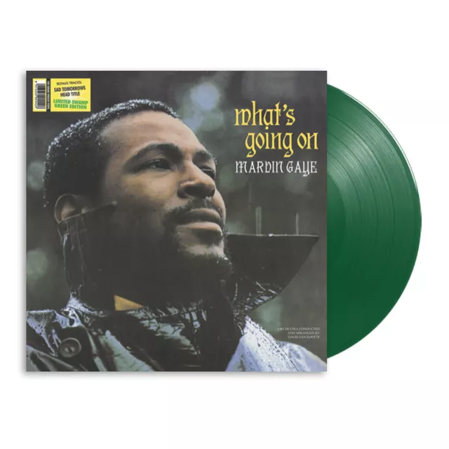 Marvin Gaye - What's Going On Green Vinyl Edition (1971 - EU - Reissue)