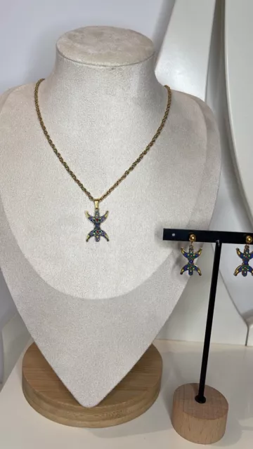 Collier Et Boucles D’oreilles Amazigh Berbère Kabyle