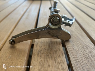 epoca vintage LEG Campagnolo Piastra Deragliatore Campagnolo Valentino e Gran Sport DESC. 