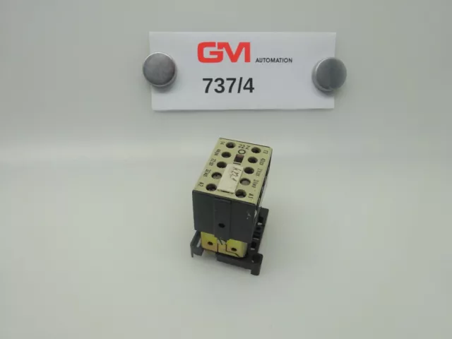 Siemens Sirius Hilfsschütz 3TJ1002-0AM0 Schütz Contactor Relay Spannung 220V AC