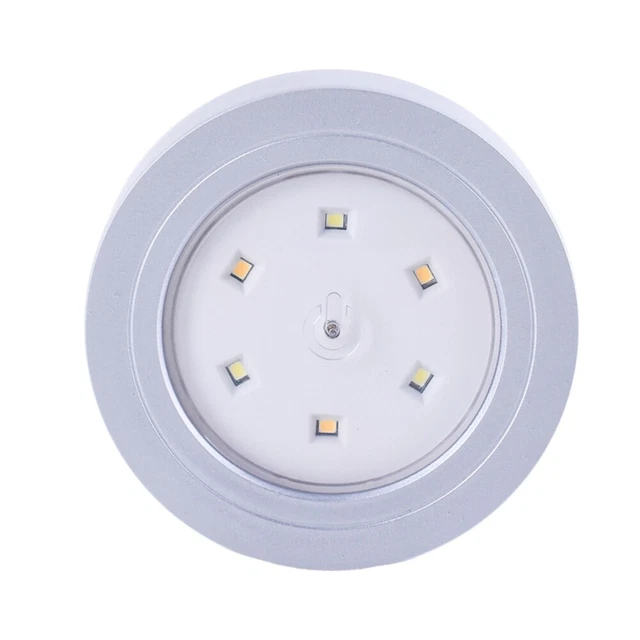 2PCS SUPER BRIGHT TouchActivated LED Cordless Tap Light Battery