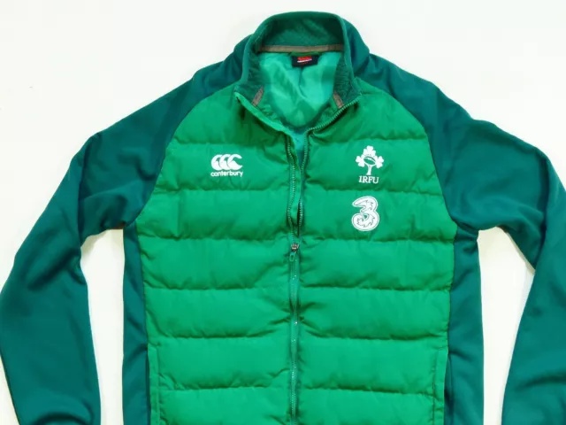 Rugby Ireland Irish Irfu Canterbury Vaposhield Training Hybrid Jacket Size: L