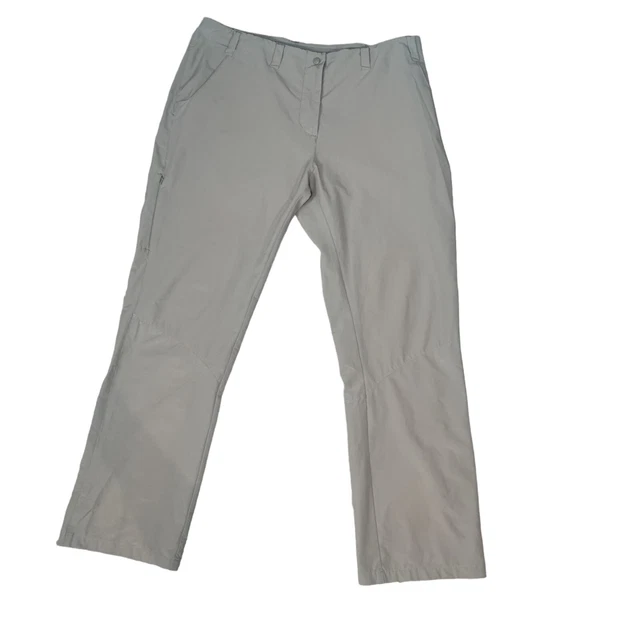 Rohan Roamers Multiflex Light Womens 18 Reg Light Grey Walking Hiking W40" L31"