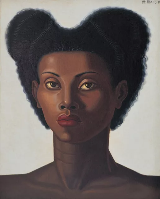 Maruja Mallo - Head of a Woman (1946) - 17" x 22" Fine Art Print