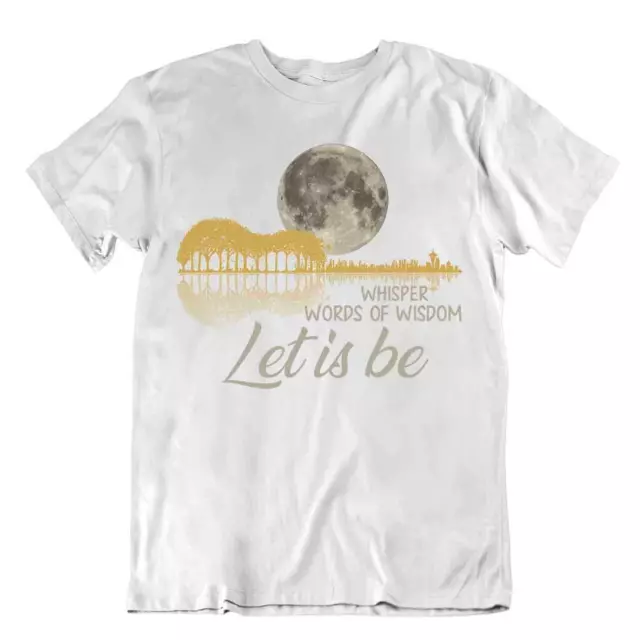 Let It Be Tshirt Music Words Of Wisdom Shirts Vocal Classic Tee