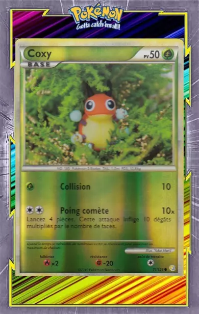 Coxy Reverse - HS01:HeartGold SoulSilver - 71/123 -Carte Pokemon Française