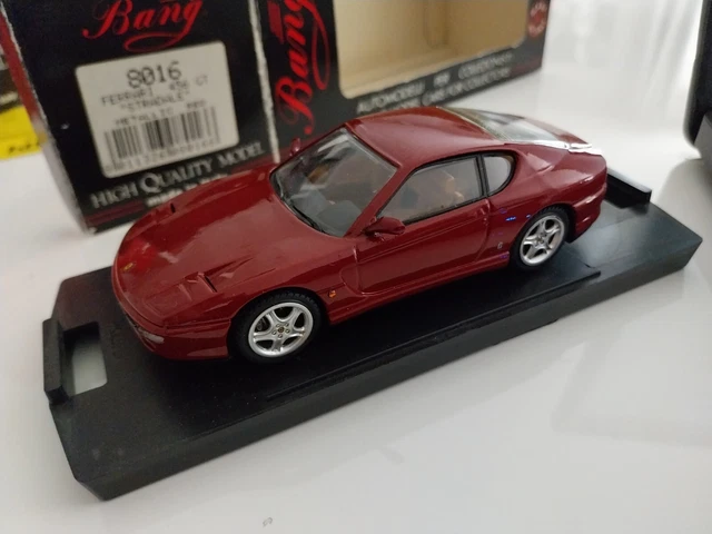 Miniature Ferrari 456 GT 1/43 Detailcars - Art.191 - Occasion - Bon état Modèle