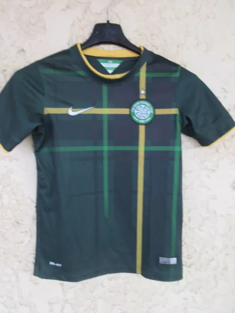 Maillot CELTIC GLASGOW 2014 NIKE football away shirt jersey enfant kid 8 10 ans