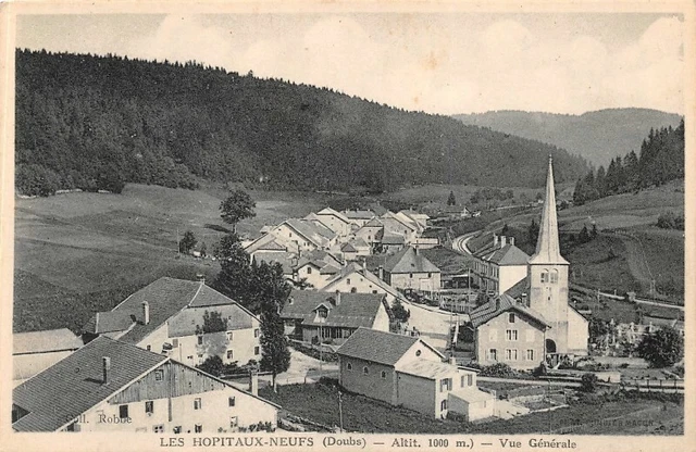Les HOPITAUX-NEUFS (Doubs) - vue générale