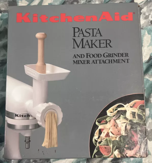 KitchenAid SNFGA Stand Mixer Attachment Pasta Maker & Food Grinder