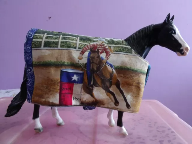 Peter Stone/Breyer Traditional Model Horse Rodeo Barn Blanket