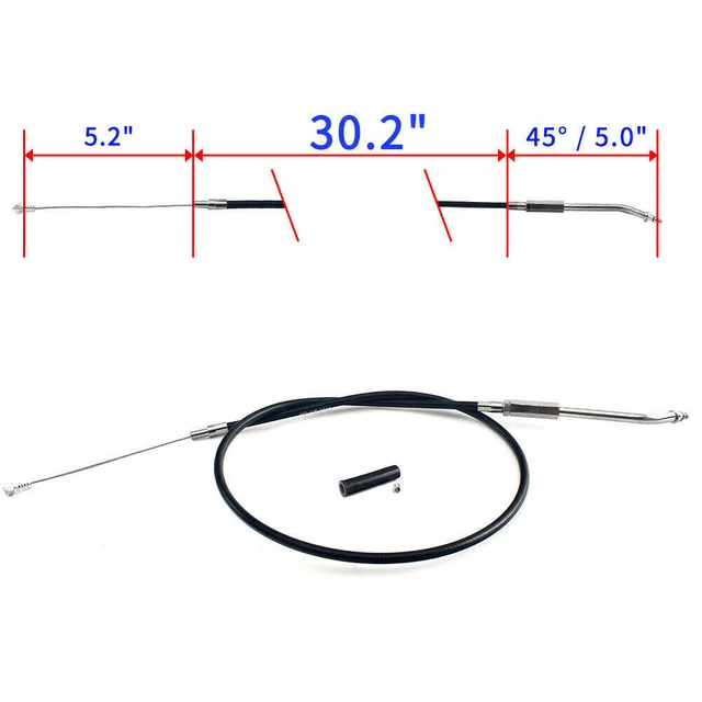 Ralenti Câble Idle Cable pr Harley Sportster 88-95 XLH 883 Hugger Deluxe XLH1200