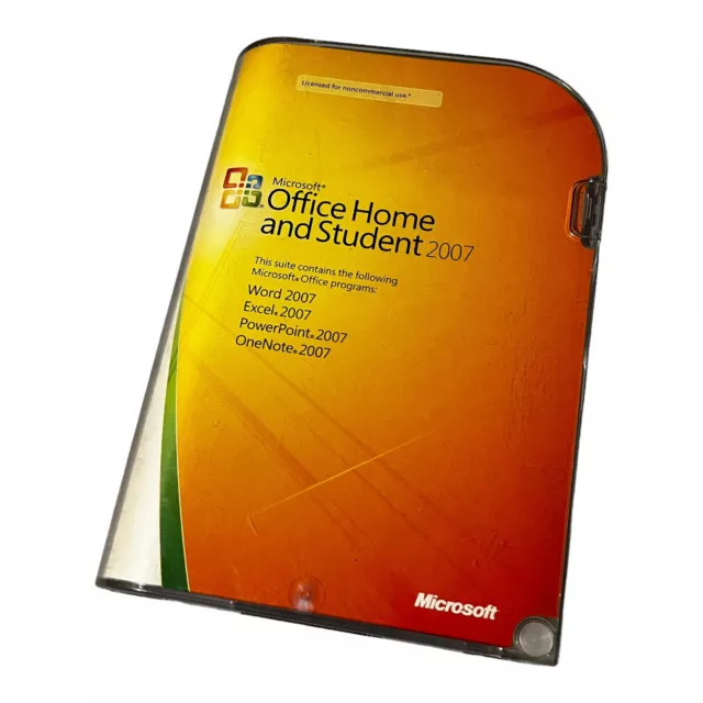 Microsoft Office Home And Student 2007 with Product Key Word Excel Powerpoint