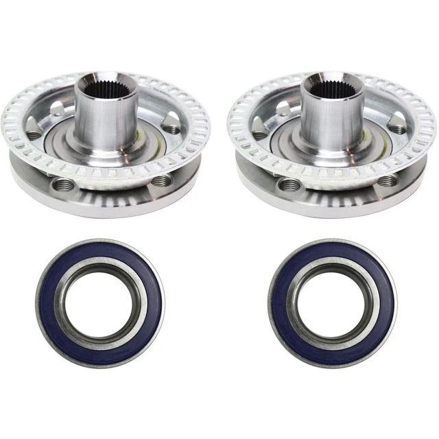 New Front Wheel Hub & Bearing Kit Driver & Passenger Sides for VW Golf Jetta New