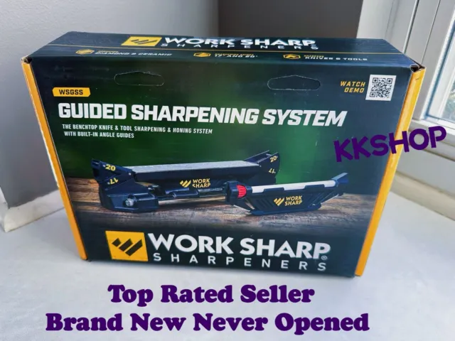 Work Sharp Outdoor Guided Sharpening System WSGSS NEW SEALED SAME DAY SHIP