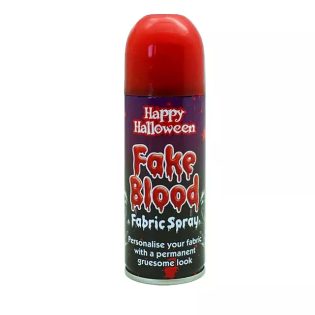 200Ml Spray Sangue Finto Per Halloween Fantasia Abito Zombie Vampiro Effetto Splatter 2