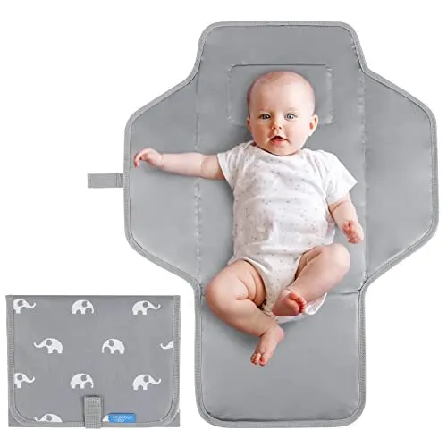 Cambiador portátil Cambiador de pañales para bebés de viaje