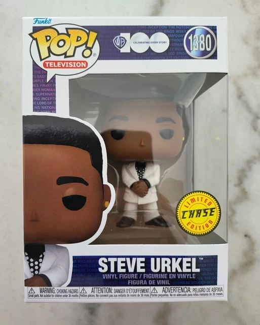 Funko Pop! Steve Urkel – Family Matters Sammlerfigur Mit Schutzbox, 9,5 Cm, Warner Bros. 100th Edition
