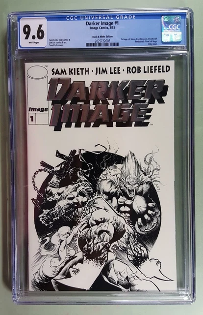 Darker Image 1  Cgc 9.6 Foil Cover, 1St Bloodwulf, Maxx, Deathblow(Ships Free) *