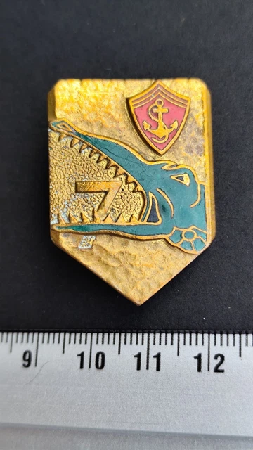 Insigne Du 7e Régiment D'artillerie Coloniale Drago Paris H191 - Occasion