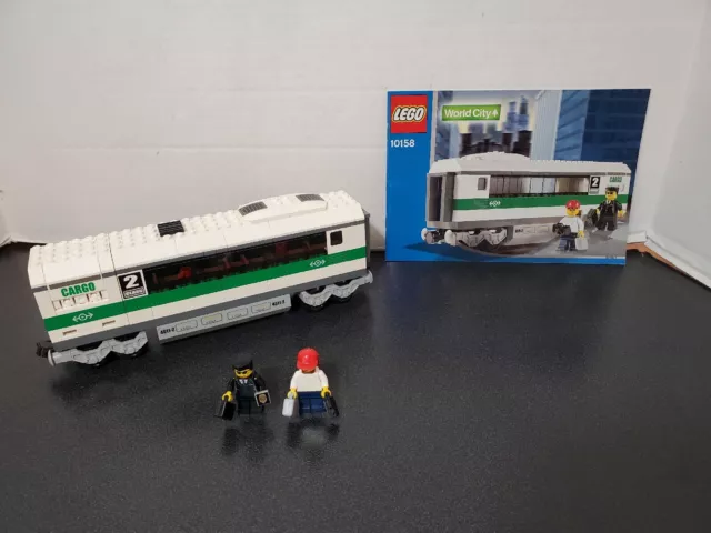 Lego #10158 World City High Speed Passenger Car w/ Instructions Manual Lego #10158 World City High Speed Passenger Car w/ Instructions Manual
