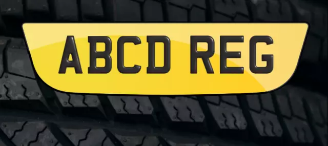 Rear Number Plate for Jaguar 21.6"x6" Road Legal Printed 3D 4D Laser Gel Design