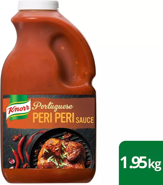 Knorr Portuguese Peri Peri Gluten Free Sauce 1.95kg Bulk Pack Pasta Stock Pile