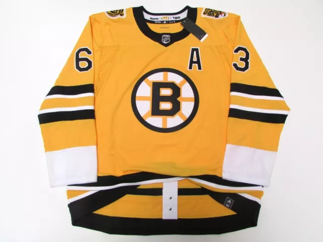 Adidas Authentic Boston Bruins Pooh Bear Reverse Retro 2.0 NHL