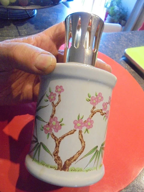 Lampe Berger Porcelaine Limoges GIRAUD - Parfum Printanier - Occasion Fonctionnelle
