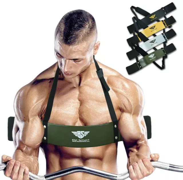 Heavy-Duty Arm Blaster Body Building Bomber Bicep Curl Triceps Muscle Fitness Ca