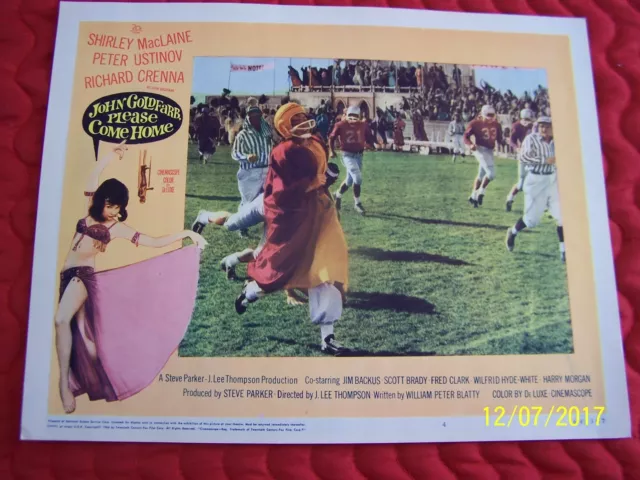 JOHN GOLDFARB PLEASE COME HOME-1964-Movie Lobby Card #4-COMEDY-SHIRLEY MacLaine