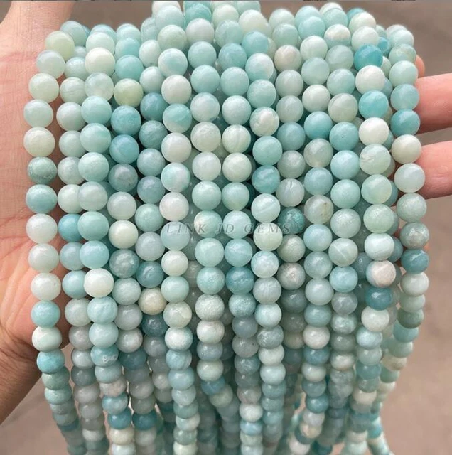 Wholesale 3pcs/package 6mm Natural Sun Stone Bracelet Ball