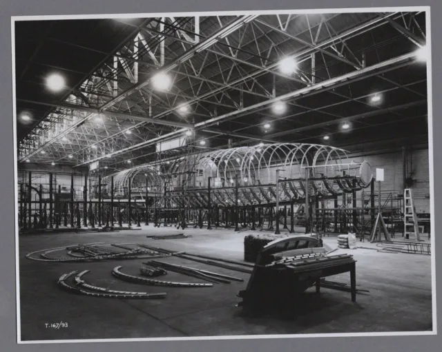 Bristol Brabazon Construction January 1946 Large Vintage Manufacturers Photo