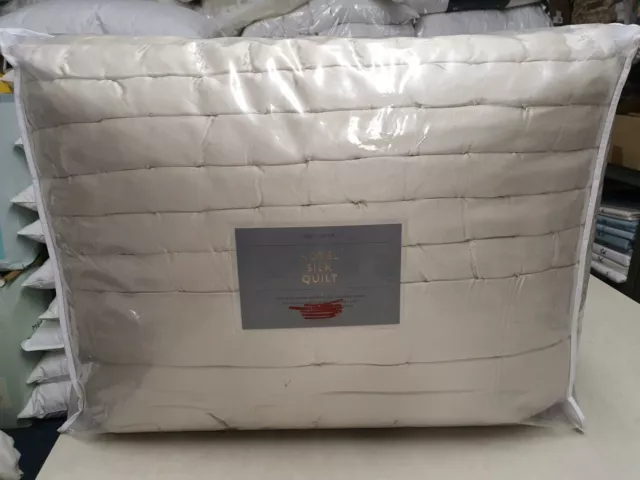 JOHN LEWIS Partners Boutique Hotel Silk Bedspread Natural L280 W260cm 350 299.00 PicClick UK