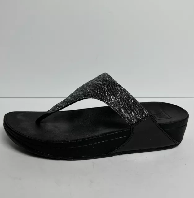Fitflop Womens Lulu Glitz Toe Post Sandal Size US10 M EU42