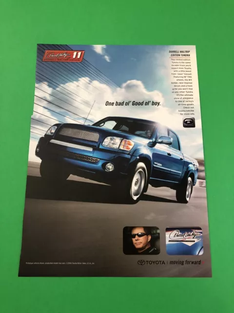 2006 2007 Toyota Tacoma Pick Up Truck Original Print Ad Advertisement B3