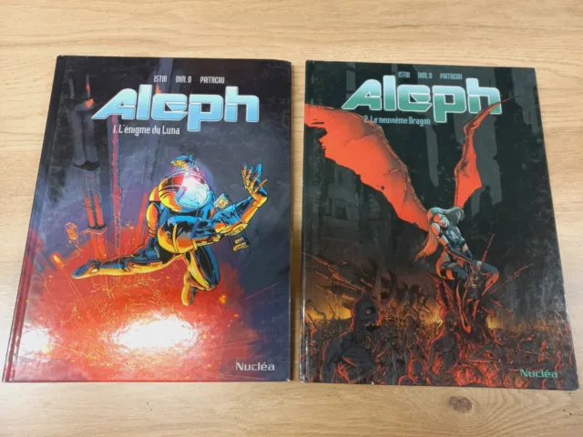 BD Aleph tome 1 et 2 : l'énigme du luna et le 9ème dragon